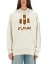 Isabel Marant Étoile "mansel" Sweatshirt In Powder