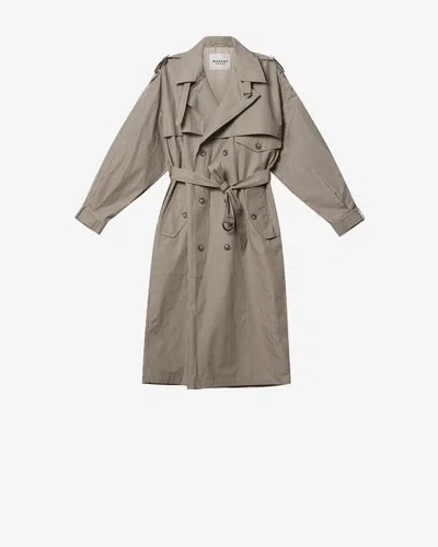 Isabel Marant Étoile Mantel Chilma In Gray