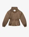 Isabel Marant Étoile Dastyni Coat In Brown