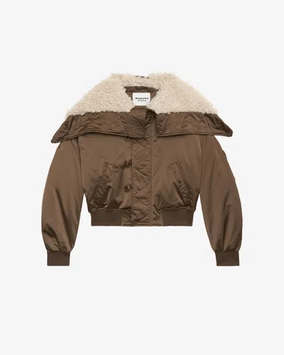 Isabel Marant Étoile Mantel Elisa In Brown