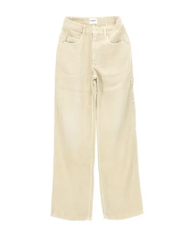 Isabel Marant Étoile Mara Straight-leg Jeans In Nude