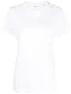 Isabel Marant Étoile Marant Etoile Aby Cotton T-shirt In White