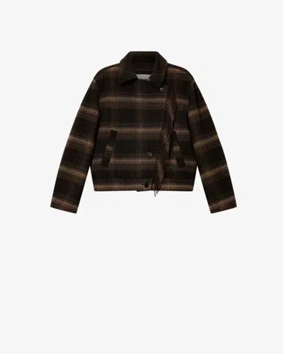 Isabel Marant Étoile Marant Etoile Bkki Jacket In Brown