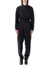 Isabel Marant Étoile Isabel Marant Etoile Marant Étoile Black Buttoned Jumpsuit In Black