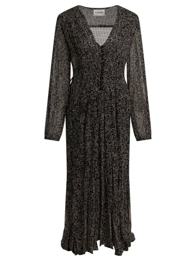 Isabel Marant Étoile Marant Étoile "briane" Midi Dress In Black