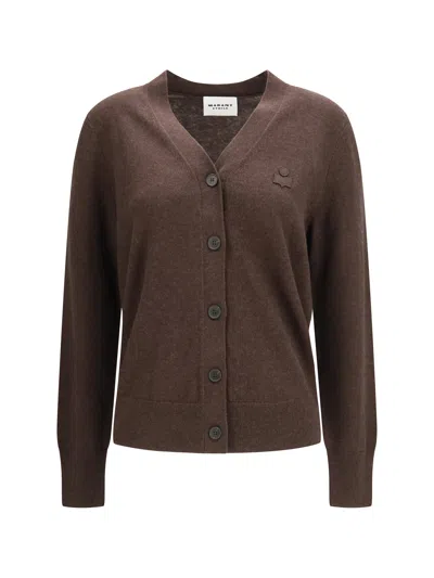 Isabel Marant Étoile Marant Etoile Cardigan In Brown