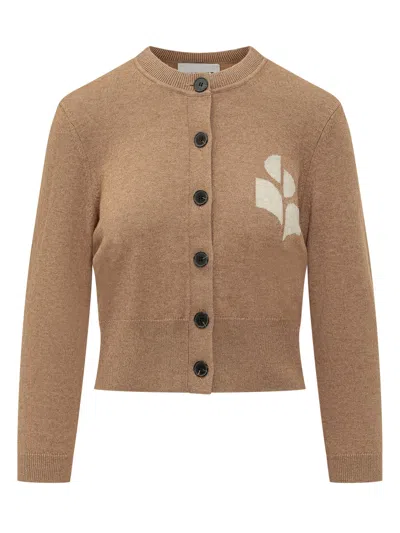 Isabel Marant Étoile Marant Étoile Chic Cardigan - Mini Length In Brown