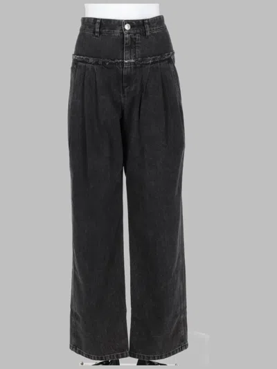 Isabel Marant Étoile Marant Étoile Chic High-waisted Trousers For Women In Black