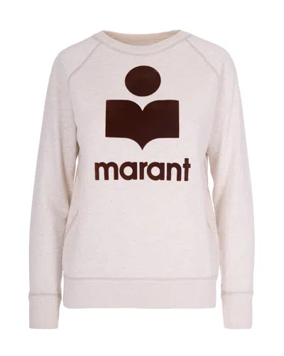 Isabel Marant Étoile Marant Etoile Chic Knitted Mini Sweater For Women In White