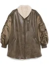Isabel Marant Étoile Relaxed Oversized Jacket Featuring Front Pocket In Brown