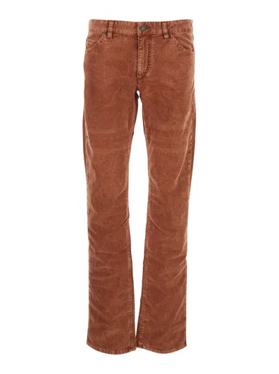 Isabel Marant Étoile Marant Étoile Corduroy Trousers In Brown