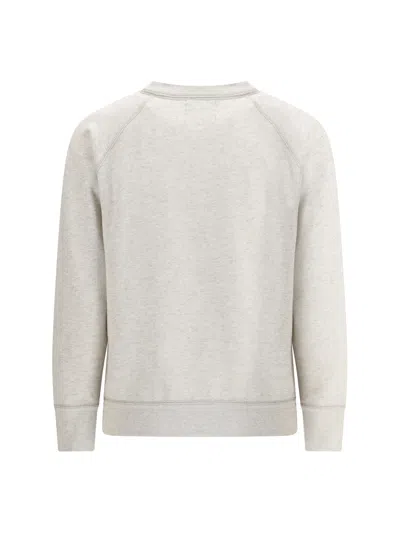 Isabel Marant Étoile Marant Étoile Cotton Sweatshirt In White