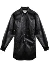 Isabel Marant Étoile Isabel Marant Etoile Ayali Black Leather Dress In Black