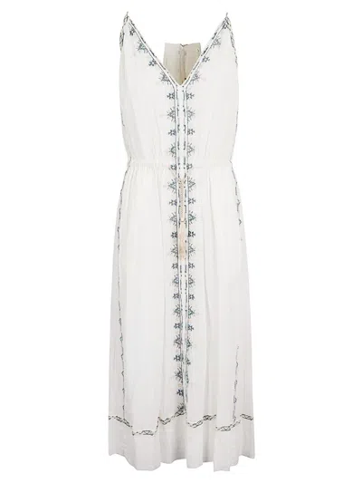 Isabel Marant Étoile White Siana Midi Dress