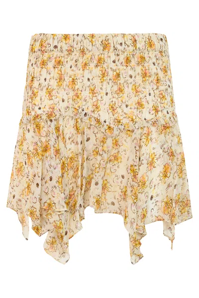 Isabel Marant Étoile Isabel Marant Etoile Skirt Woman Color Yellow In Multi