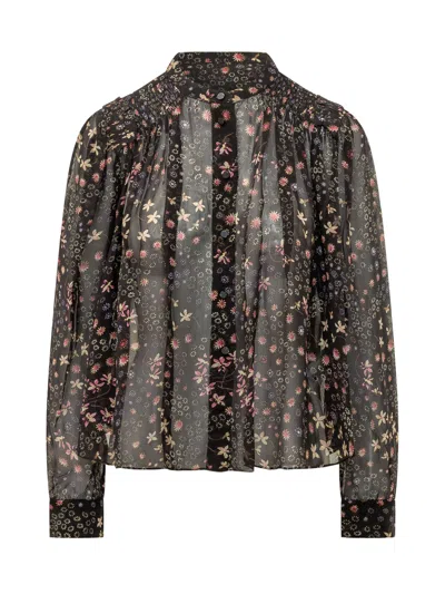 Isabel Marant Étoile Marant Étoile Florine-gb Shirt In Brown