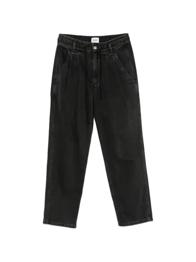 Isabel Marant Étoile Marant Etoile Ilsa Cotton Trousers In Black