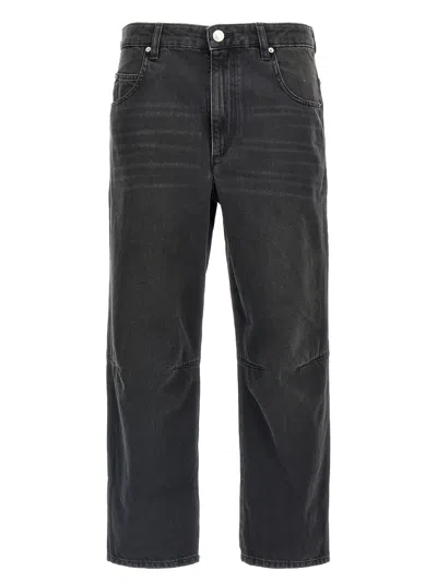 Isabel Marant Étoile Marant Etoile Janet Jeans In Black