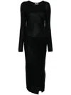 Isabel Marant Étoile Marant Etoile Jelina Long Dress In Black