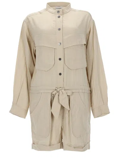 Isabel Marant Étoile Marant Étoile Jumpsuite "betyna" In Brown