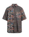 Isabel Marant Étoile Marant Étoile Man Shirt Charcoal Size L Cotton In Grey