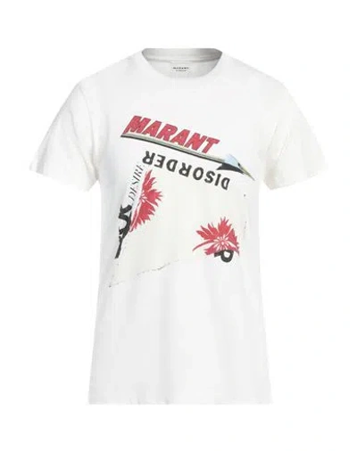 Isabel Marant Étoile Marant Étoile Man T-shirt White Size L Cotton