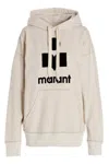 Isabel Marant Étoile Isabel Marant Etoile Women Melange Ivory Cotton Blend Mansel Sweatshirt In Brown