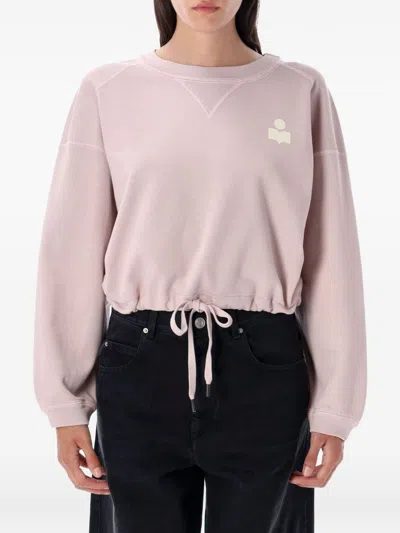 ISABEL MARANT ÉTOILE MARANT ETOILE MARGO LOGO COTTON SWEATSHIRT