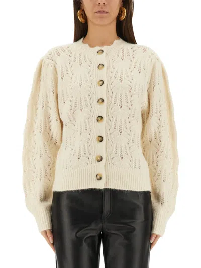 Isabel Marant Étoile Marant Étoile Maxine Cardigan In White