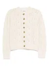 Isabel Marant Étoile Cardigan Isabel Marant Etoile Woman Color Beige In Neutral