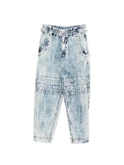 Isabel Marant Étoile Marant Etoile Mellya Cotton Trousers In Blue