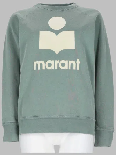 Isabel Marant Étoile Marant Étoile Milan Graphic Sweatshirt T-shirt In Green