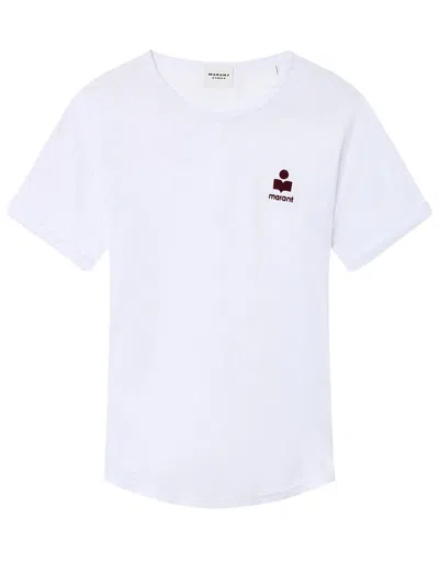 Isabel Marant Étoile Marant Étoile Mini Relaxed Fit T-shirt In White