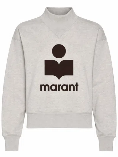 Isabel Marant Étoile Marant Étoile Mini Sweatshirt For Women In Gray