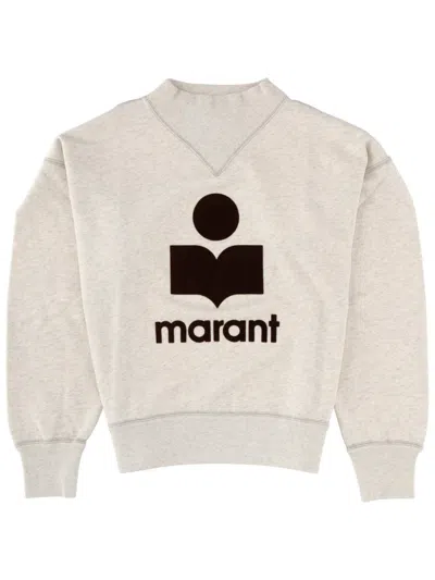 Isabel Marant Étoile Marant Étoile Mini Sweatshirt For Women In Neutral