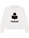 Isabel Marant Étoile Moby Flocked Logo Sweatshirt