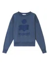 Isabel Marant Étoile Marant Etoile Mobyli Cotton Sweatshirt In Blue