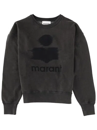 Isabel Marant Etoile Marant Étoile Mobyli Cotton Sweatshirt In Gray