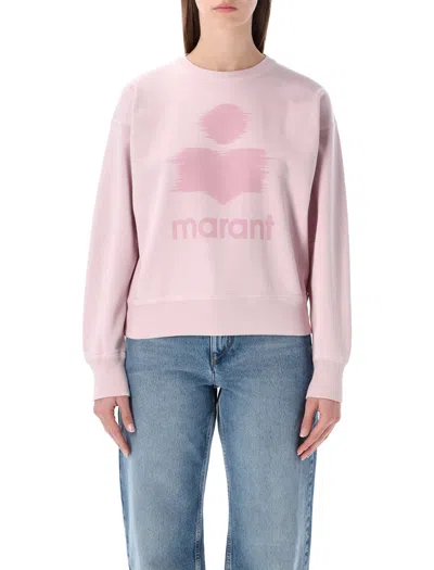 Isabel Marant Étoile Marant Étoile Mobyli Cotton Sweatshirt In Pink