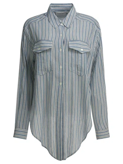 Isabel Marant Étoile Marant Étoile "nath" Shirt In Blue