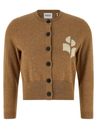 Isabel Marant Étoile Marant Etoile Newton Cardigan In Camel