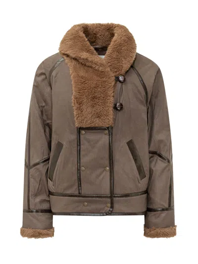 Isabel Marant Étoile Marant Étoile Olika Utility Jacket In Brown