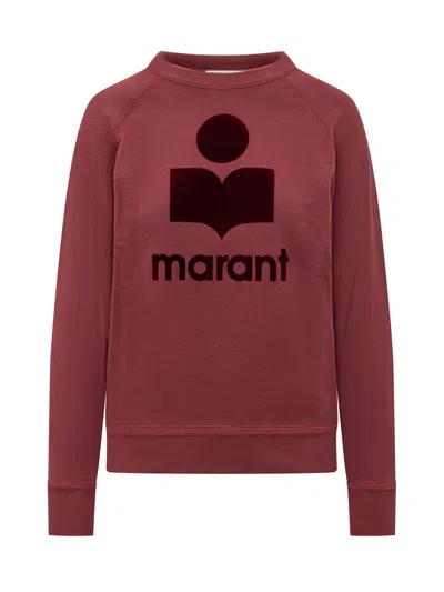Isabel Marant Étoile Marant Étoile Relaxed Logo-style Sweatshirt In Red