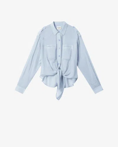 Isabel Marant Étoile Marant Etoile Shirt In Blue