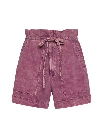 Isabel Marant Étoile Marant Etoile Shorts In Rosewood