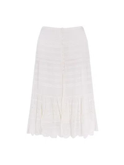 Isabel Marant Étoile Marant Etoile Skirts White In Neutral