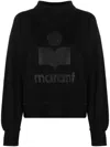 Isabel Marant Étoile Moby Logo-print Sweatshirt In Black