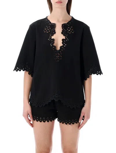 Isabel Marant Étoile Marant Etoile Tunic-inspired Top - Size 36 In Black