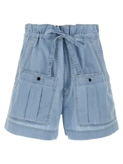 Isabel Marant Étoile Marant Etoile Valdina Shorts In Blue