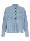 Isabel Marant Étoile Marant Etoile 'vero' Blouse In Light Blue